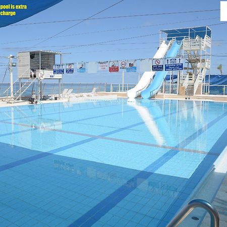 Haifa Almog Tower- "Blue Reef" Suite On The Sea Bagian luar foto