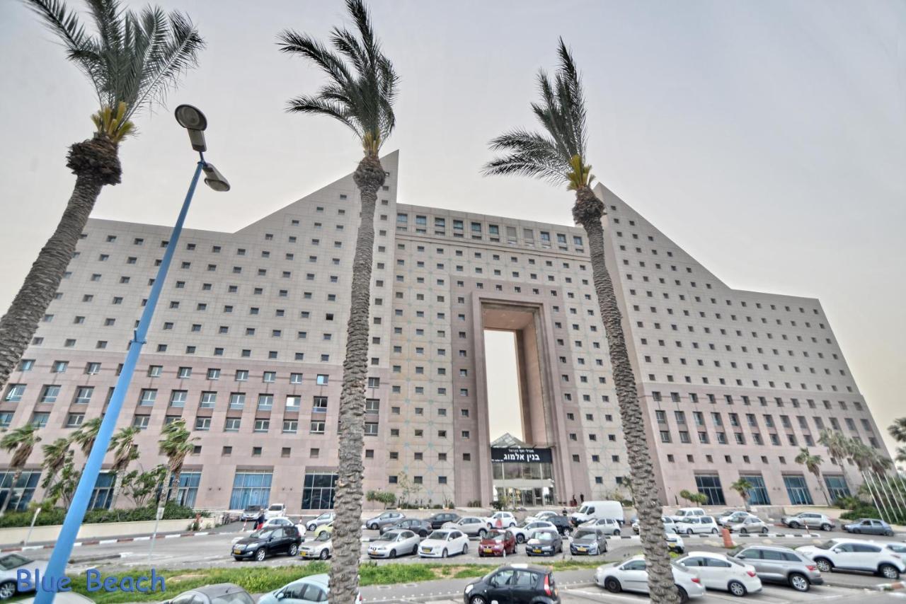 Haifa Almog Tower- "Blue Reef" Suite On The Sea Bagian luar foto