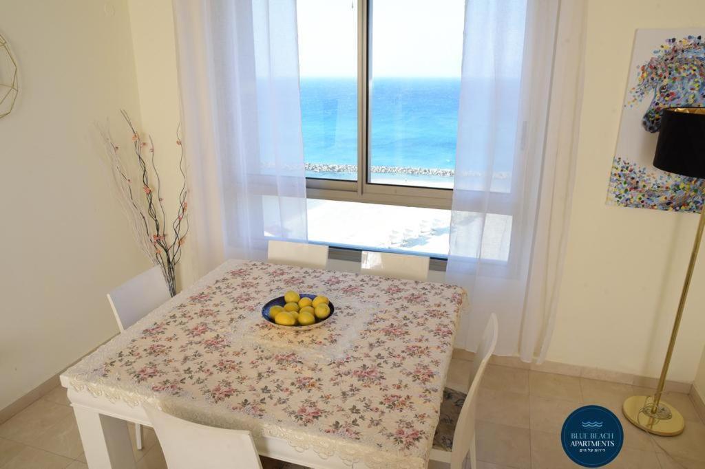 Haifa Almog Tower- "Blue Reef" Suite On The Sea Bagian luar foto